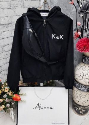 Windbreaker with bag #20664223