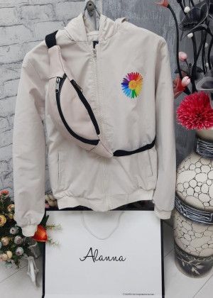 Windbreaker with bag #20664230
