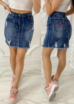 Denim skirt #20628549